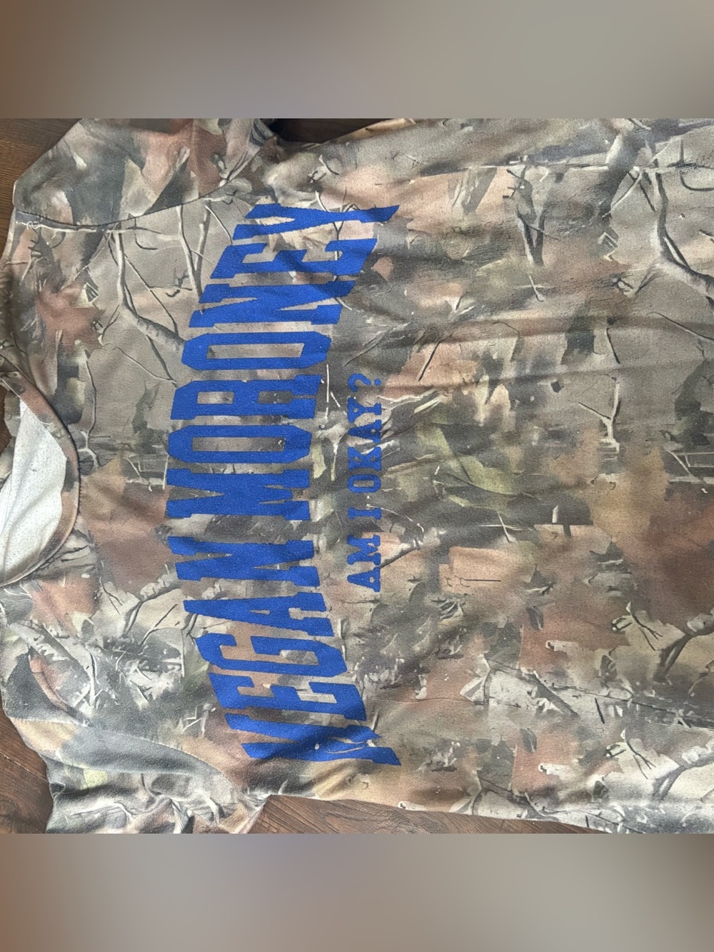 Megan Moroney “am i okay” camo tee shirt